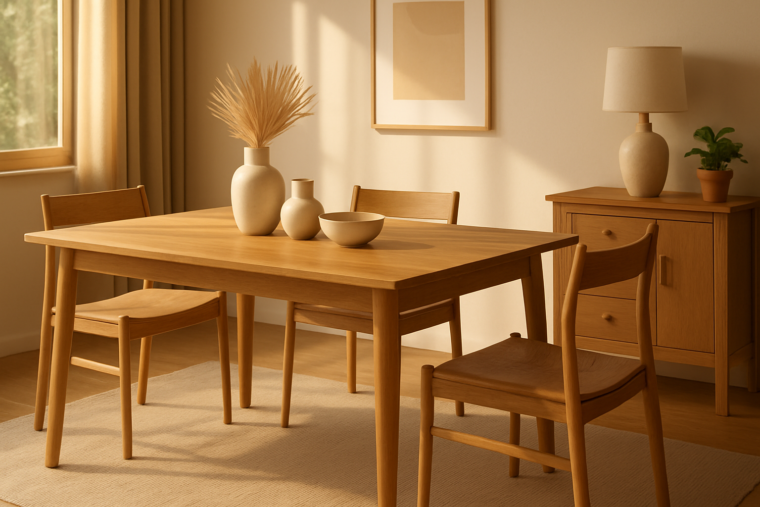 Oak Dining Table