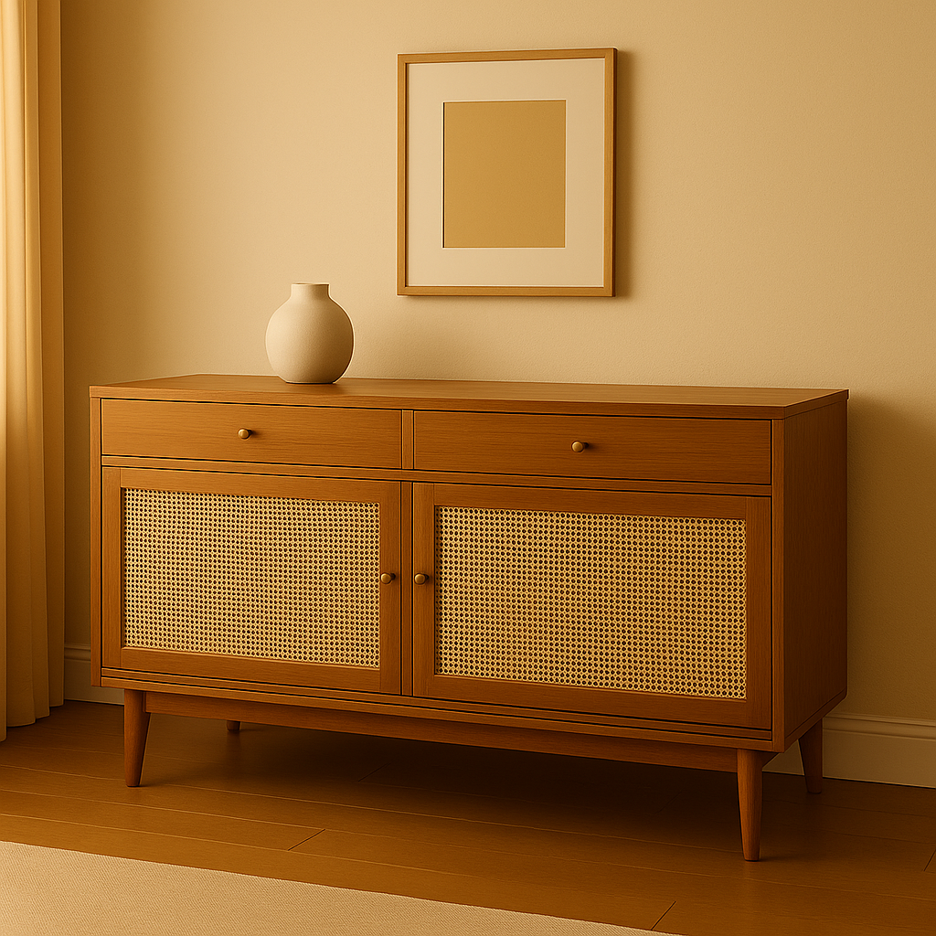 Noor Cane-Front Sideboard
