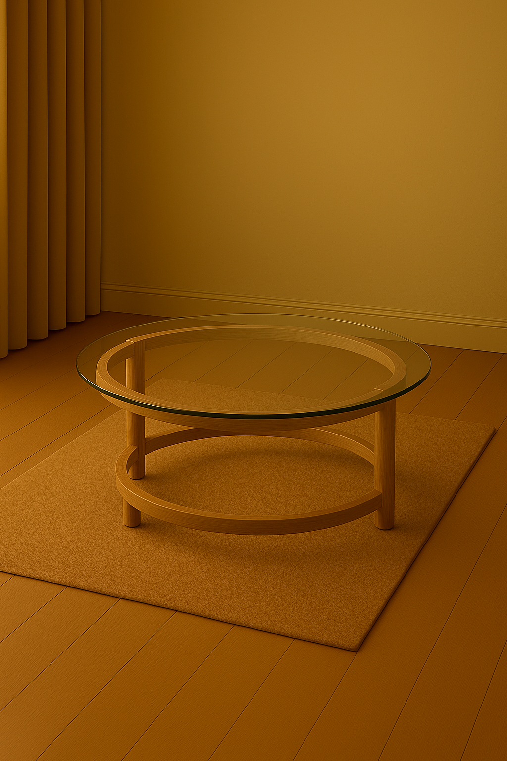 Orbit Metal End Table